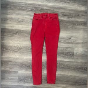 Good American Good Waist Red Size 27 (4)